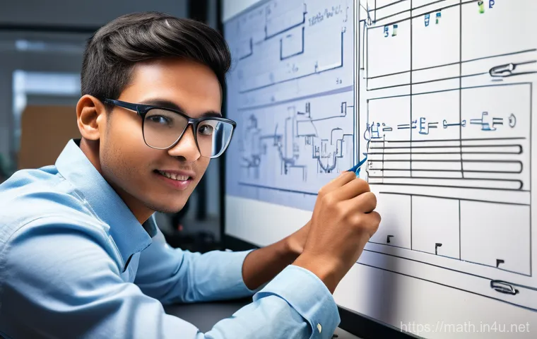 라플라스 변환과 응용 - A whimsical illustration depicting a "magic" transformation of complex time-domain signals and diffe... 라플라스 변환과 응용 - A whimsical illustration depicting a "magic" transformation of complex time-domain signals and diffe...