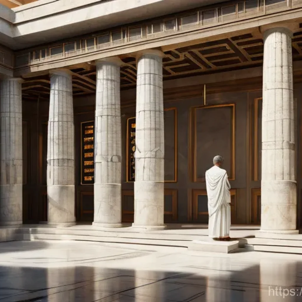 유클리드 알고리즘과 최대공약수 - **Prompt 1:** An ancient Greek mathematician, reminiscent of Euclid, dressed in a flowing white toga...